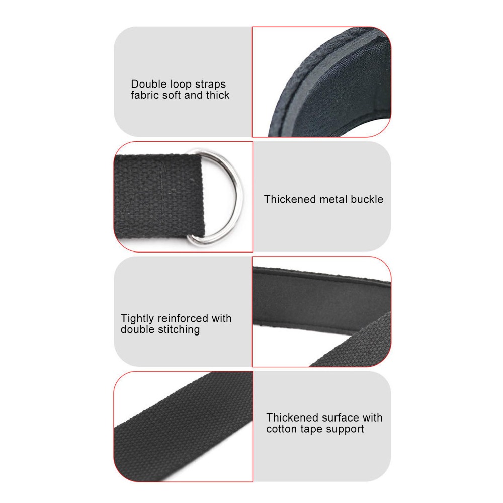 D Ring Strap - 2PCS Practical Anti Slip Pilates Double
