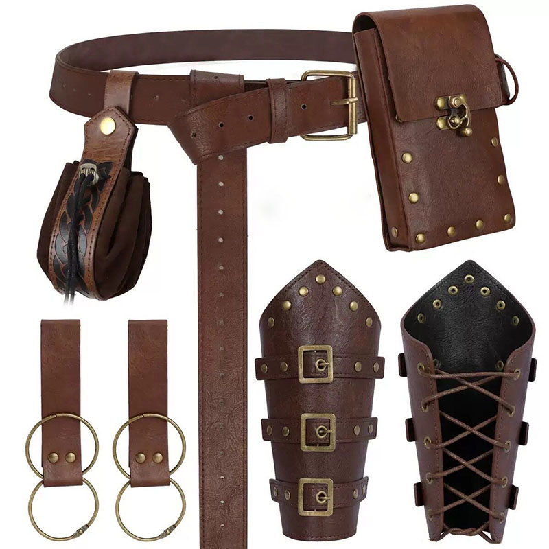 Medieval Viking Accessories Se - Cosplay Prop 评论和价格