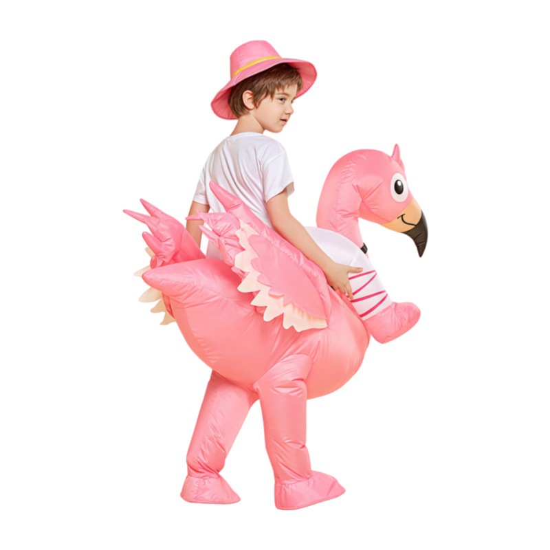 Pink Flamingo Inflatable Costu - Cosplay Prop 评论和价格