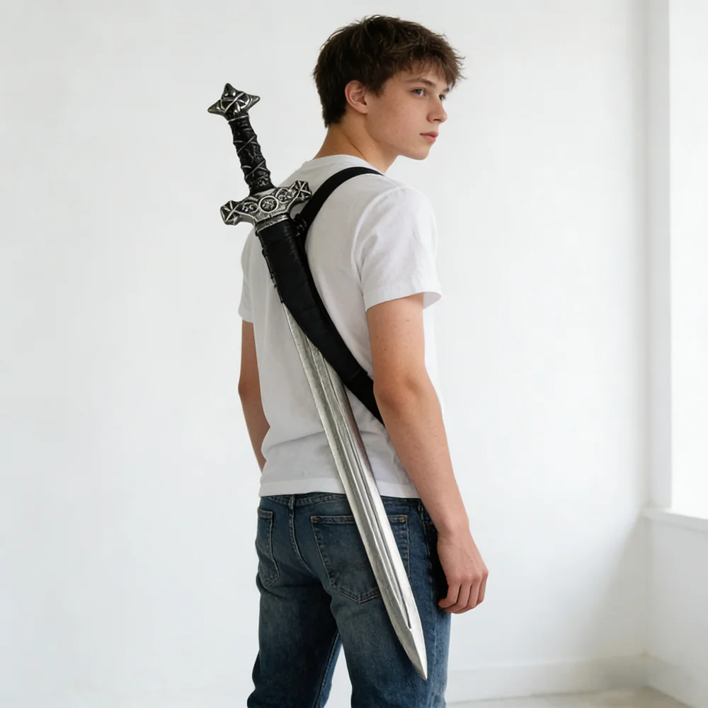60cm Medieval Knight Sword Ret - Cosplay Prop Dagger 评论和价格