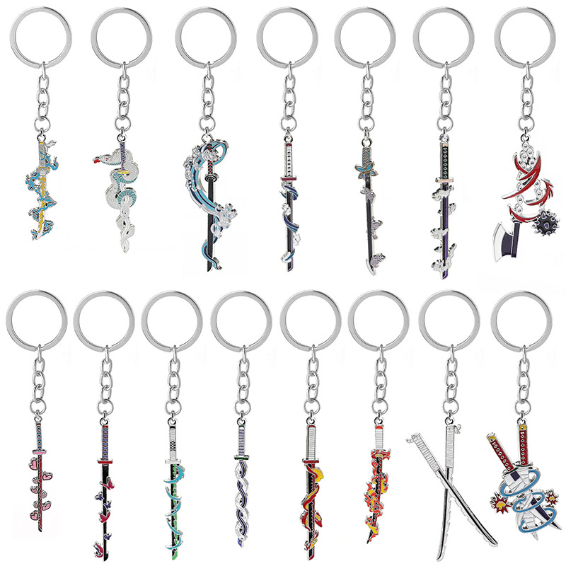 15 Styles Anime Ghost Kill Key - Cosplay Prop Dagger 评论和价格