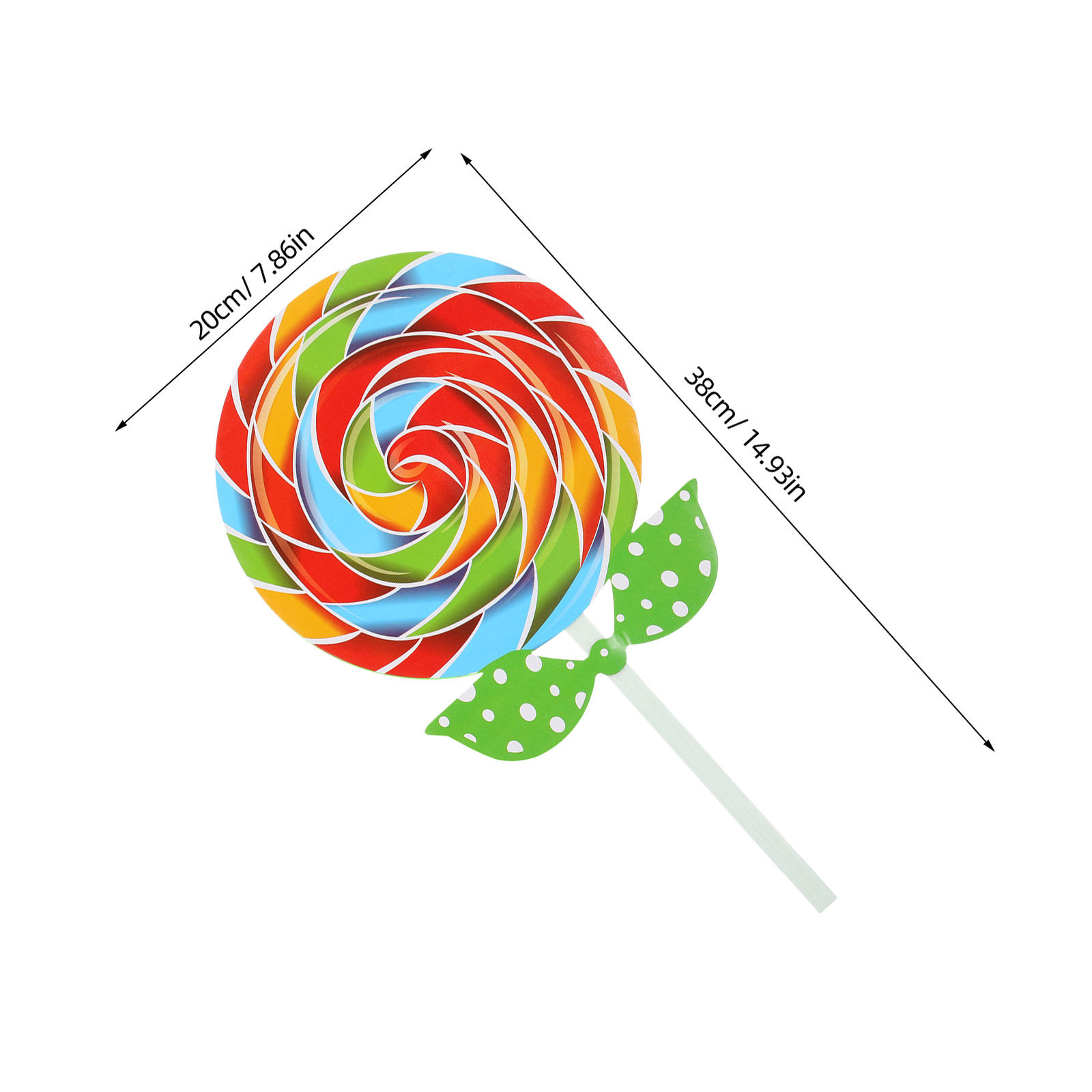 5Pcs Vibrant Multicolored Gian - Easy Cosplay Prop 评论和价格