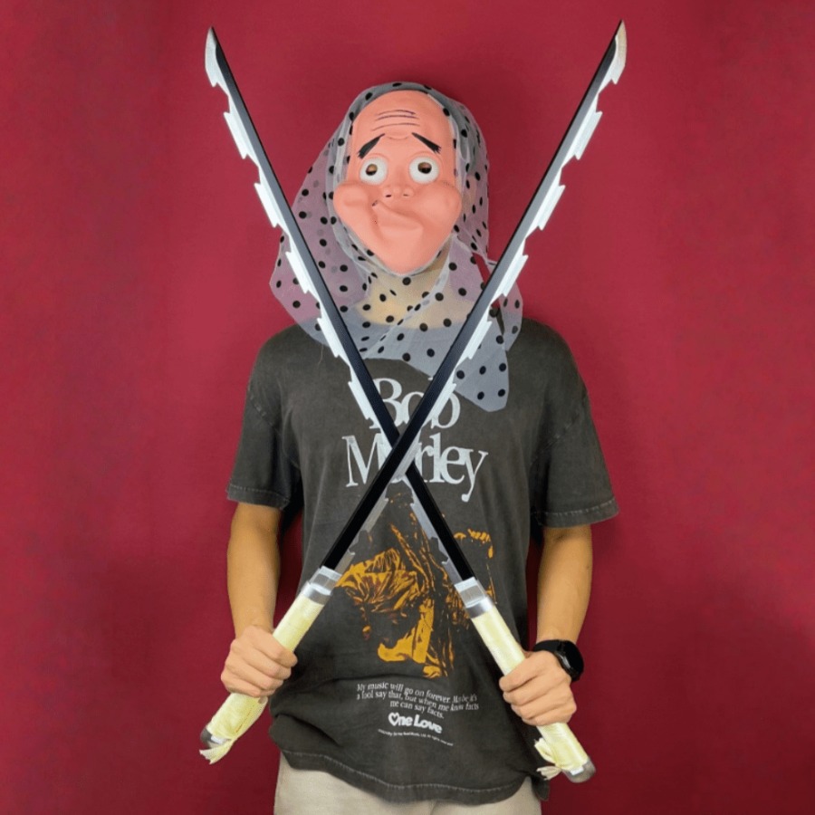 40inch Demon Slayer Inosuke Ka - Cosplay Prop Dagger 评论和价格