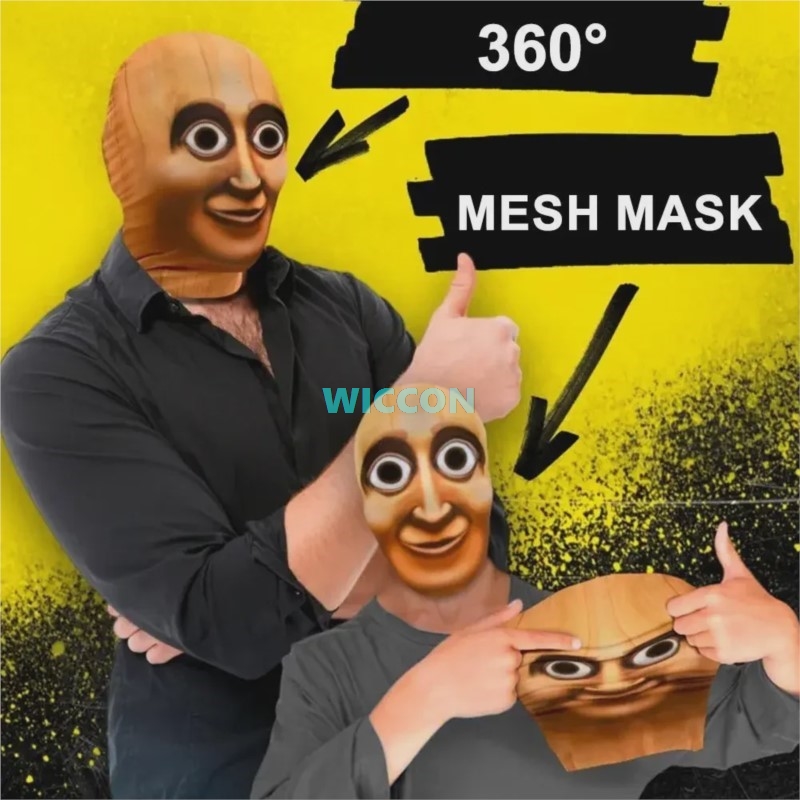 3D Printed Full Face Visual Ma - Cosplay Prop 3D Print Settings 评论和价格